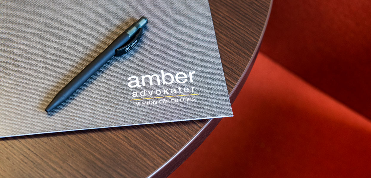 Kontakta oss på Amber Advokater!