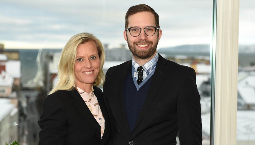 Anna von Knorring och martin Rickhag, Amber Advokater Jönköping.